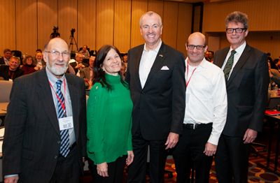 Fred Roberts, Rebecca Wright, Phil Murphy, David Pennock, Peter March
Image by Steve Lubetkin Roberts-Governor-DIMACS30.jpg